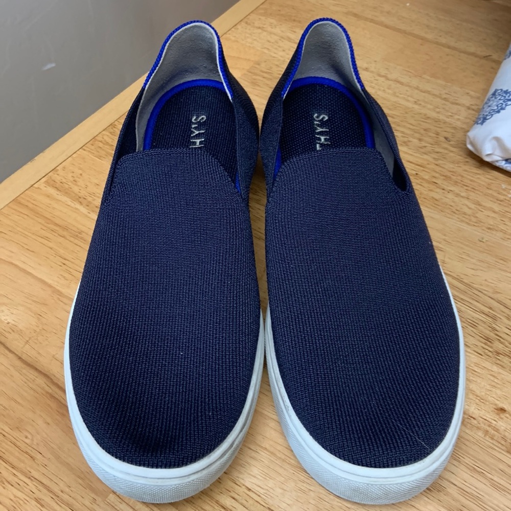 Rothy’s sneakers navy blue